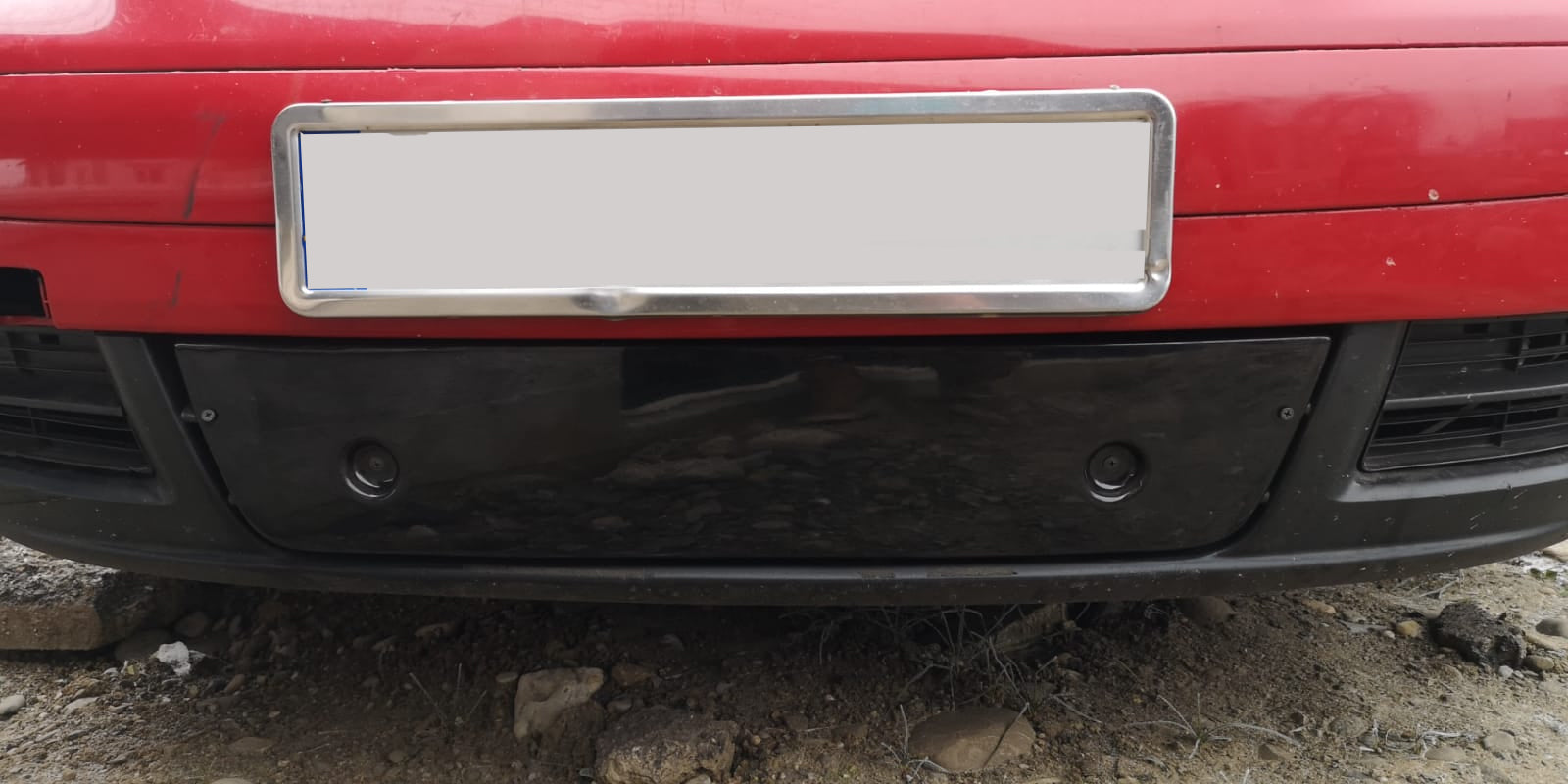 Winter grille (lower, 2003-2006) for Volkswagen Touran 2003-2010 - image 1