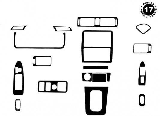 Panel overlays for Toyota Camry 2002-2006 - image 2