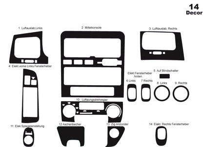 Panel overlay (1995-1998) for Toyota Carina E - image 2