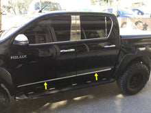 Molding Covers Tit-designs (4 pcs, stainless steel) for Toyota Hilux 2015- - image 1