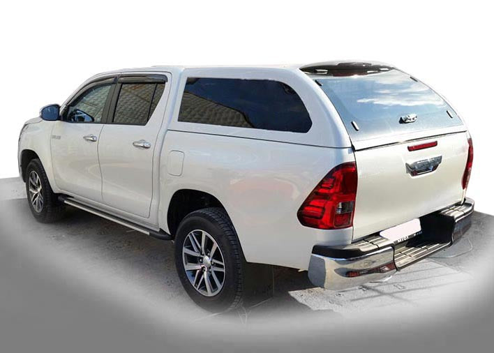 Side Steps Rainbow (2 pcs, Aluminum) for Toyota Hilux 2015- - image 1