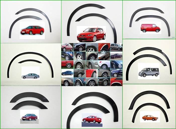 The pads on the arches (4 pieces, black) for Lada Largus - Reelken Auto