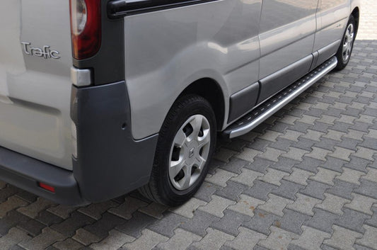 Fullmond lateral platforms (2 PCs Alu.) for Nissan Primastar 2002-2014 - image 1