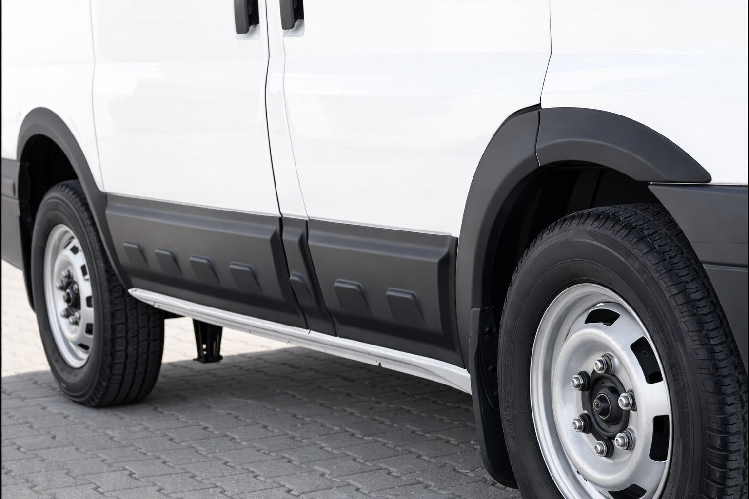 Fender Flares EuroCap 2006-2013 (6 pcs, ABS, short wheelbase) for Ford Transit 2000-2014 - image 1