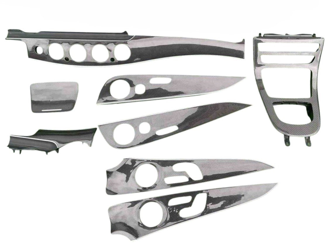 Dashboard Trim (Carbon) for Mercedes E-сlass W213 2016-2023 - image 1