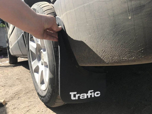 Rear mud flaps (set) for Nissan Primastar 2002-2014 - Reelken Auto