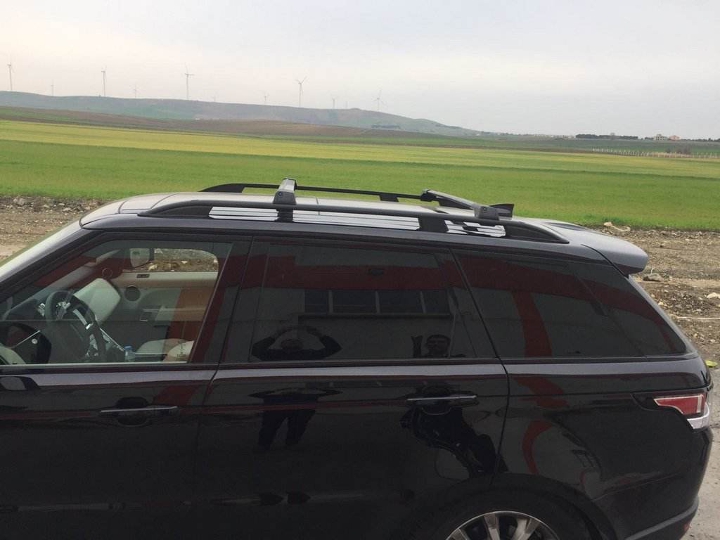 Skyport Roof Rails (Black) for Range Rover Sport 2013-2022 - Reelken Auto