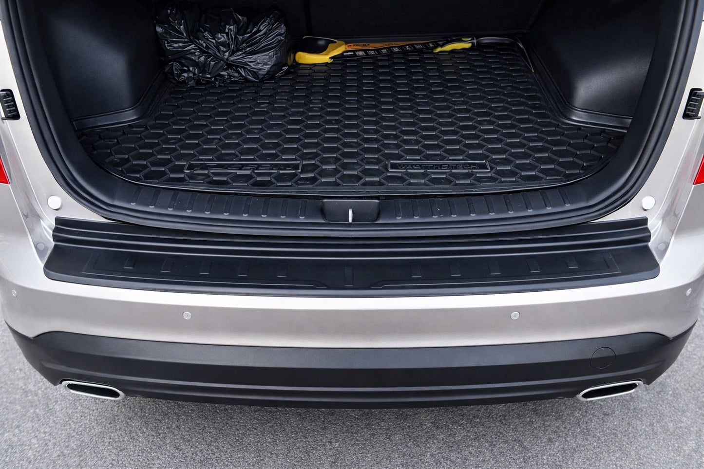 Rear Bumper Cover EuroCap 2019-2021 (ABS) for Hyundai Tucson TL 2016-2021 - image 1