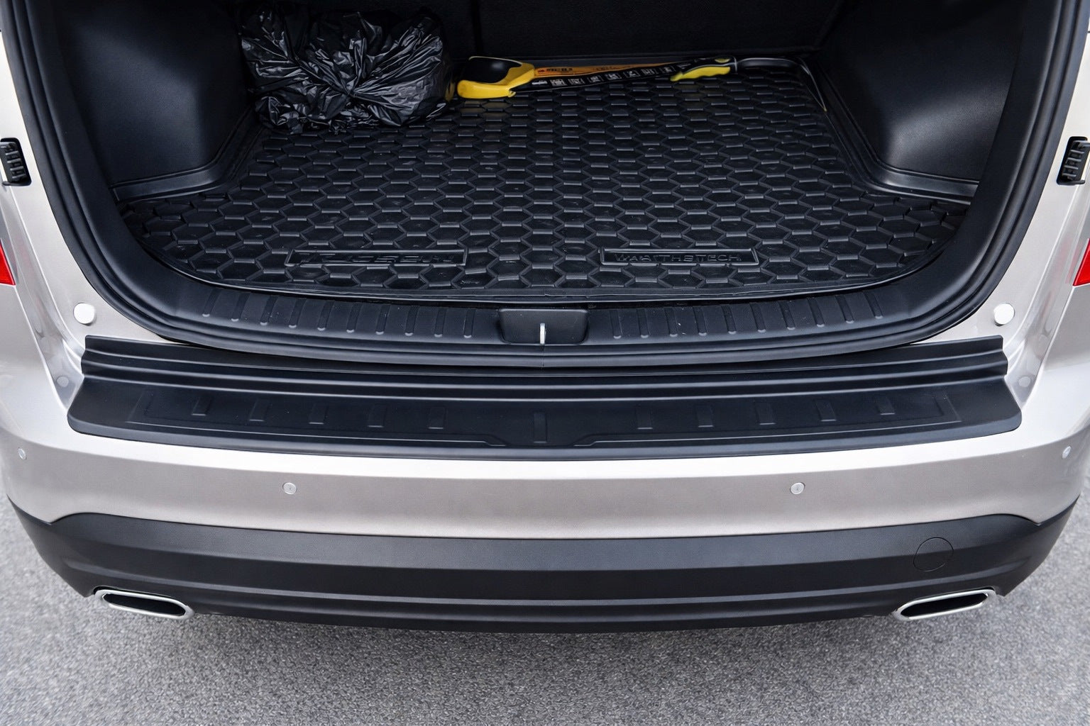 Rear Bumper Cover EuroCap 2019-2021 (ABS) for Hyundai Tucson TL 2016-2021 - image 1