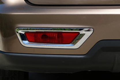 Chrome Rear Fog Light Covers (2 pcs, Plastic) for BYD S6 2010-2016 - image 1