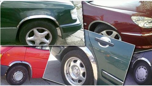 Stainless Steel Fender Trim (4 pcs) for Opel Movano 2021- - image 8