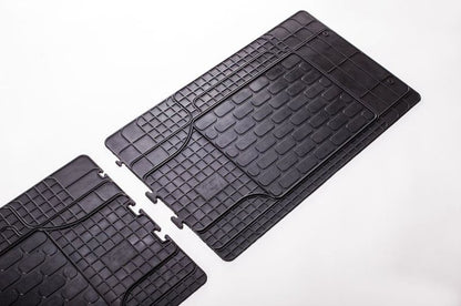 Rear Rubber Floor Mats (2 pcs, Stingray Premium) for Nissan NV400 2010-2024 - image 5