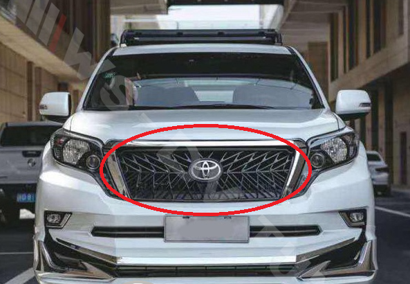 Grille 2013-2017 (TRD) for Toyota Land Cruiser Prado 150 2009-2023 - image 7