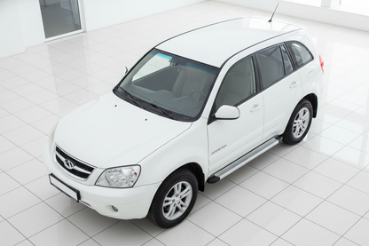 Side Steps Maya V2 (2 pcs, Aluminum) for Chery Tiggo 3 2005- - image 1