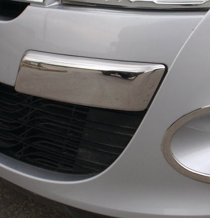 Stainless steel front bumper corner protectors 2008-2011 for Renault Megane III 2009-2016 - image 2