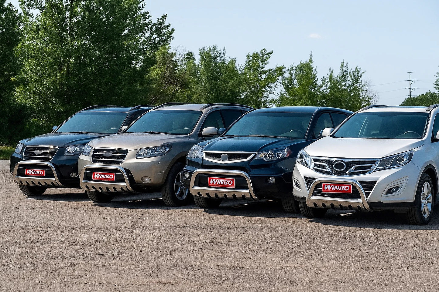 Universal Bull Bar Winbo (Stainless Steel) - image 1