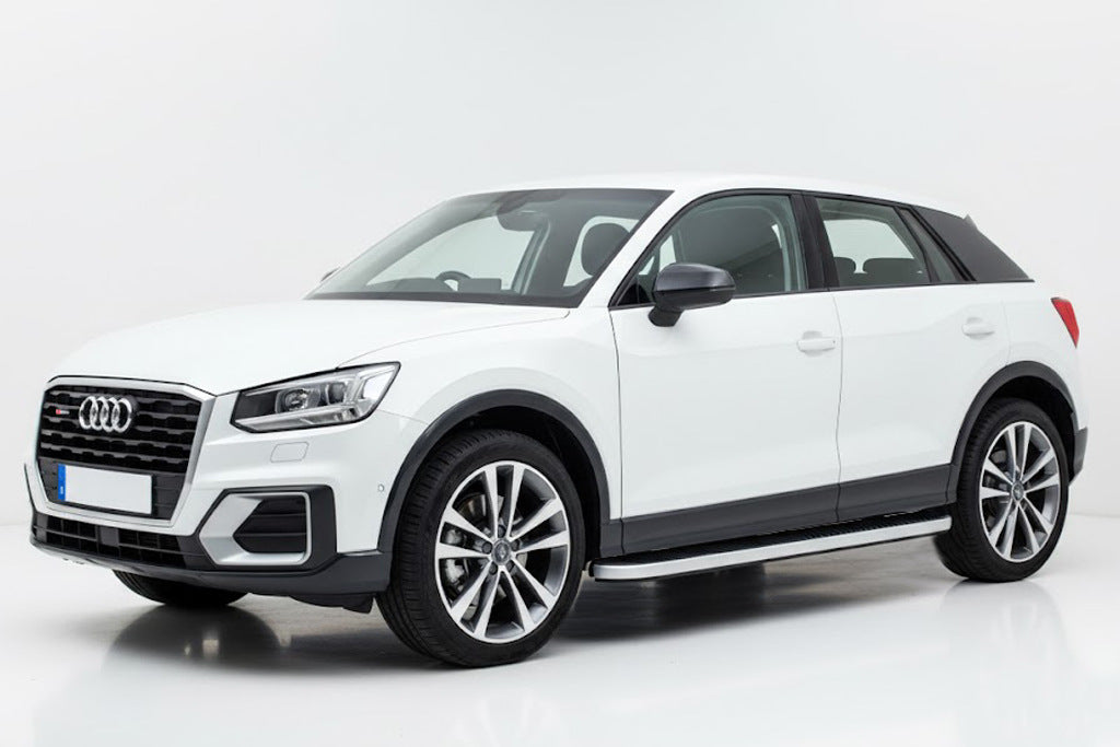 Side Steps Tayga Grey (2 pcs, Aluminum) for Audi Q2 2016- - image 1