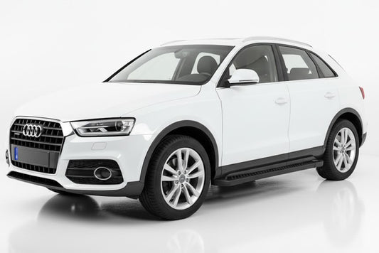 Side Steps Allmond Black (2 pcs, Aluminum) for Audi Q3 2011-2019 - image 1