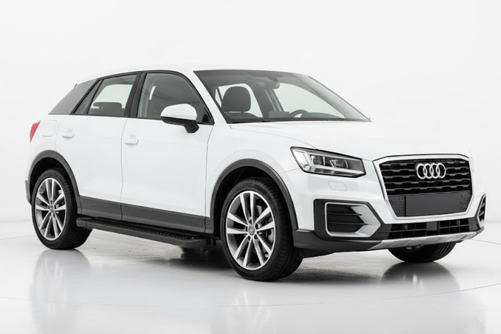 Side Steps Allmond Black (2 pcs, Aluminum) for Audi Q2 2016- - image 1