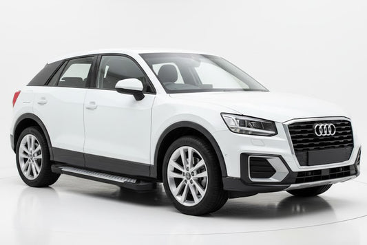 Side Steps Allmond Grey (2 pcs, Aluminum) for Audi Q2 2016- - image 1