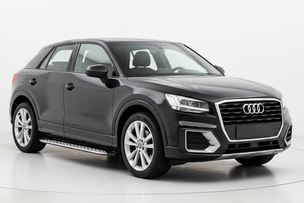 Side Steps Shining V1 (2 pcs, Aluminum) for Audi Q2 2016- - image 1