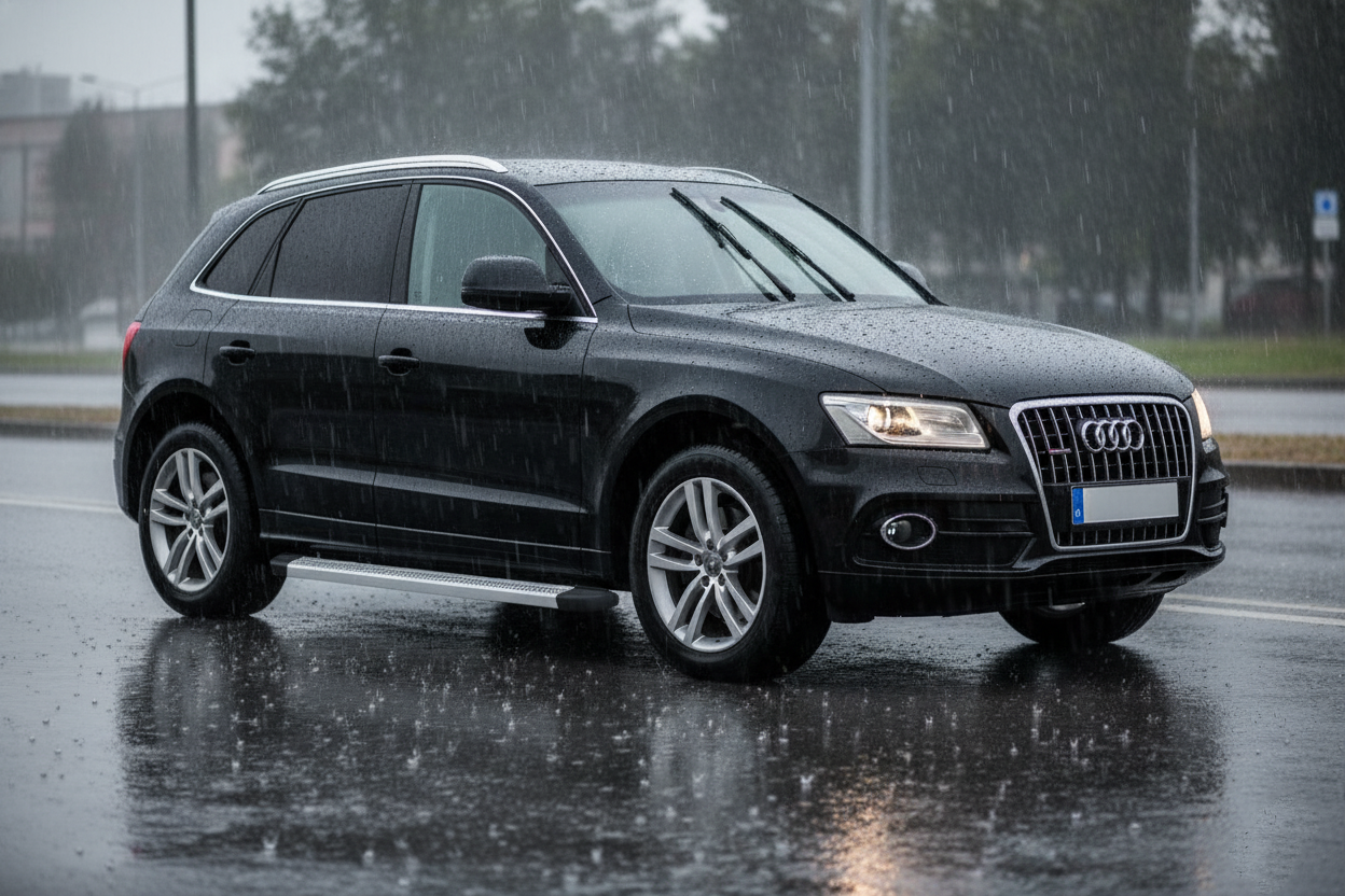 Side Steps Maya V2 (2 pcs, Aluminum) for Audi Q5 2008-2017 - image 1