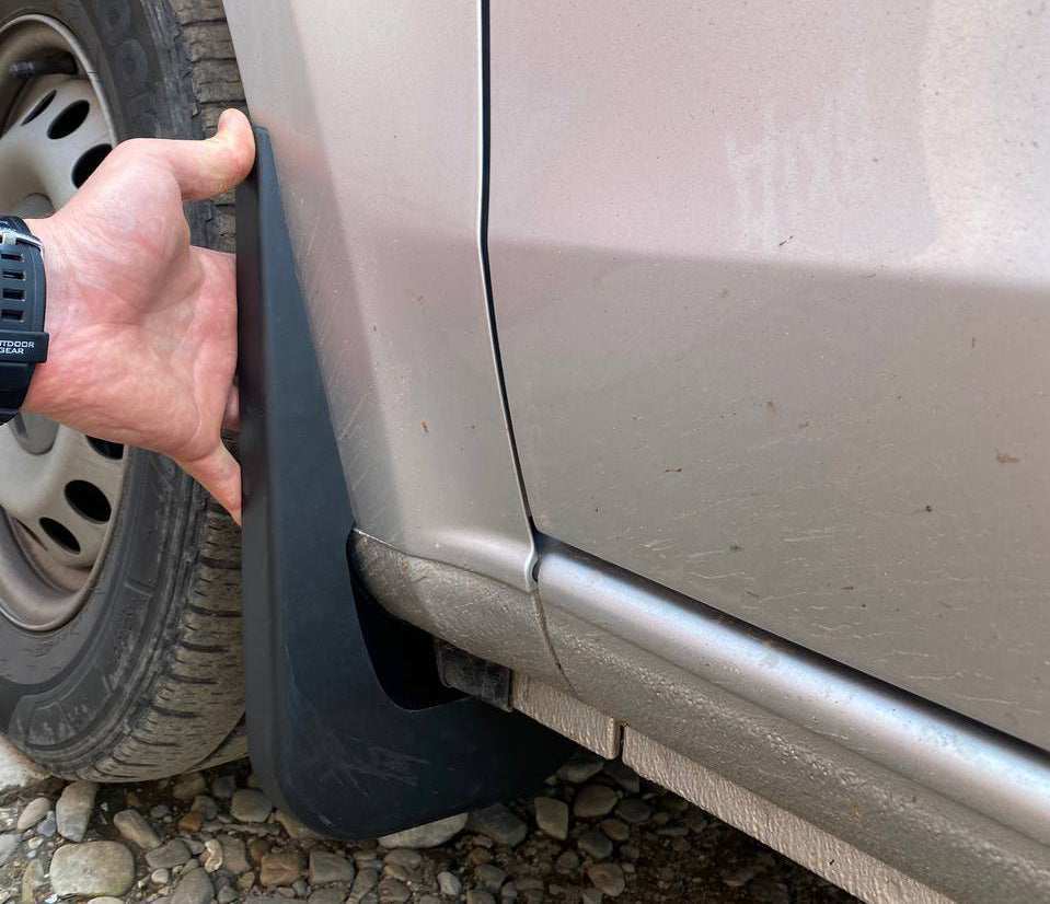 Front Original Mud Flaps for Vito/V-Class with Side Steps (2 pcs) for Mercedes Vito/V-class W447 2014- - image 4