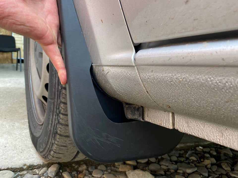 Front Original Mud Flaps for Vito/V-Class with Side Steps (2 pcs) for Mercedes Vito/V-class W447 2014- - image 5