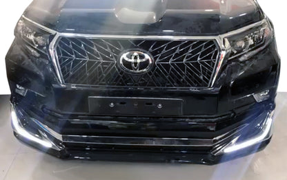 Pads on front and rear bumper Modelista V3-LED (2017-) for Toyota Land Cruiser Prado 150 - image 4