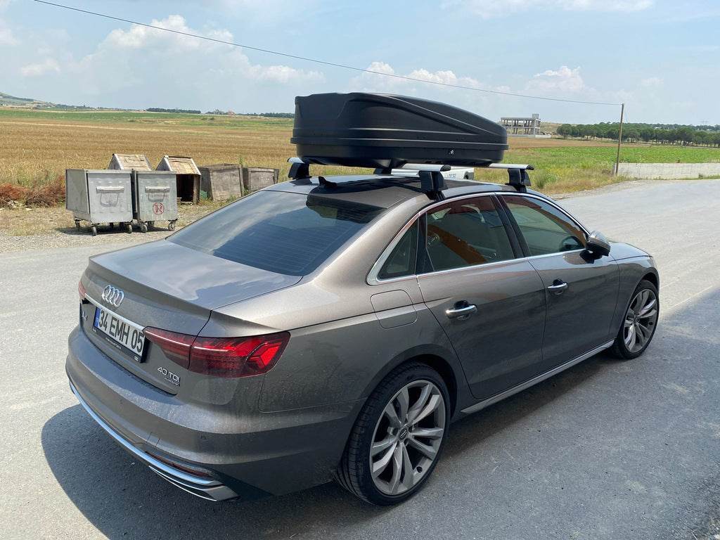 Car trunk for a smooth roof Erkul V4 (chrome, pair) - Reelken Auto