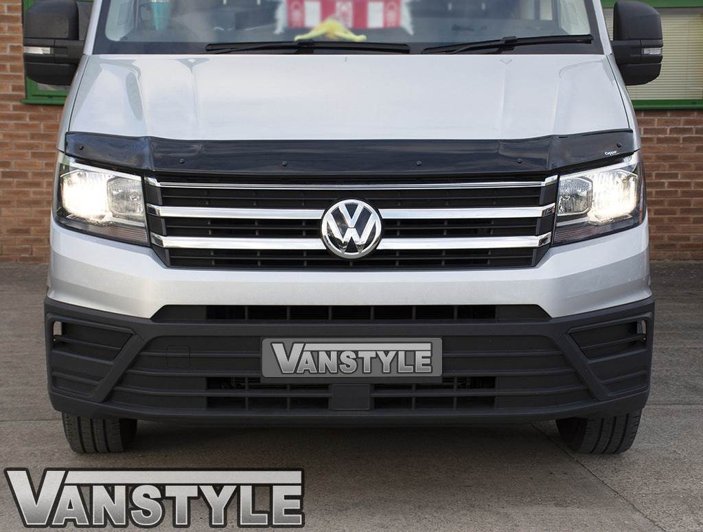 The hood deflector (EuroCap) for Volkswagen Crafter 2016- - Reelken Auto