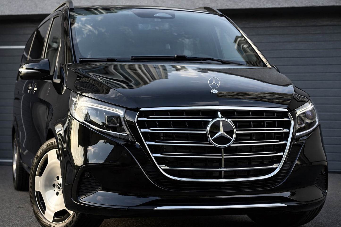 Front Grille Exclusive (2024+) for Mercedes Vito/V-class W447 2014- - image 1