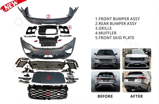 Tuning Body Kit Set SVA for Range Rover Velar 2017- - image 1