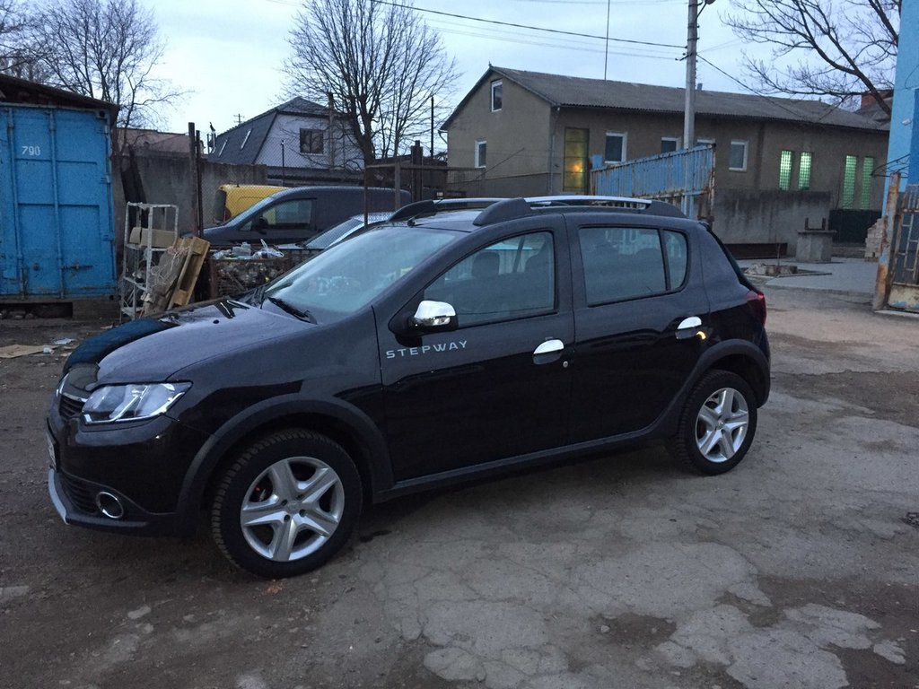 Chrome Door Handle Covers (4 pcs, Stainless Steel) for Renault Sandero 2013-2022 - image 3