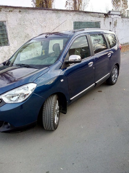 Covers for handles (4 pieces, stainless steel.) for Dacia Lodgy 2012-2022 - image 2
