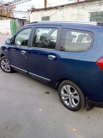 Covers for handles (4 pieces, stainless steel.) for Dacia Lodgy 2012-2022 - image 5