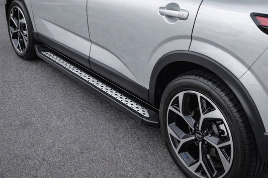 Side Steps Vision New Black (2 pcs, Aluminum) for Nissan Qashqai 2021- - image 1