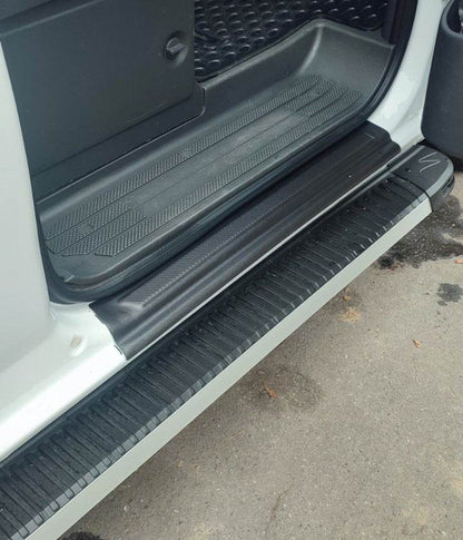 Door sills EuroCap (2 PCs, ABS) for Mercedes Vito W639 2004-2014 - Reelken Auto