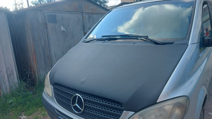 Hood Cover (Leatherette) for Mercedes Vito W639 2004-2014 - image 3