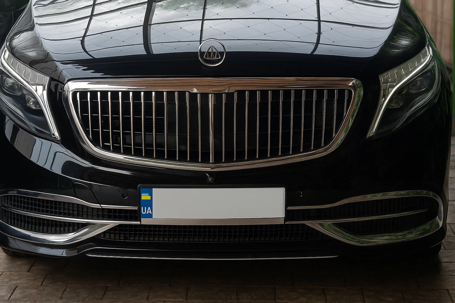 Front bumper Maybach assembled for Mercedes Vito/V-class W447 2014- - image 2