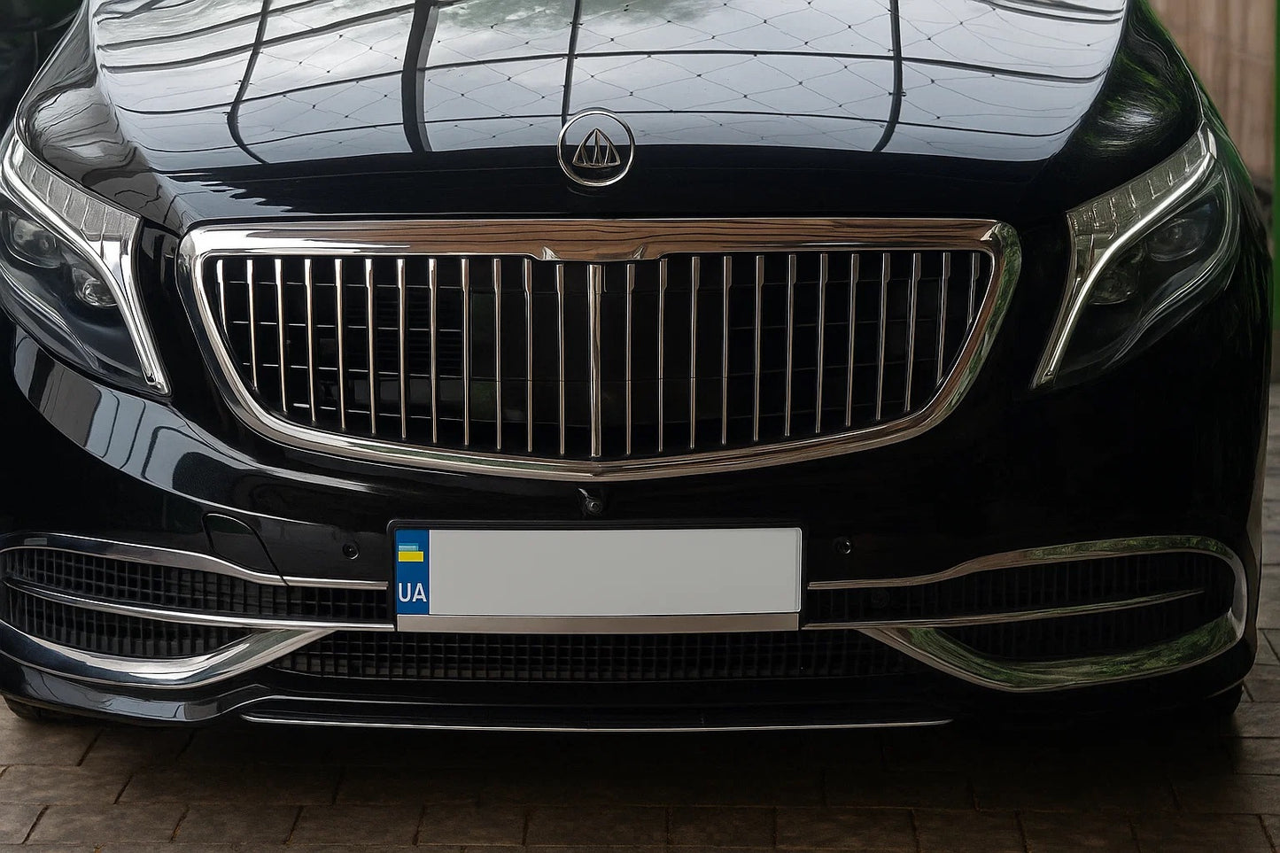 Front bumper Maybach assembled for Mercedes Vito/V-class W447 2014- - image 2