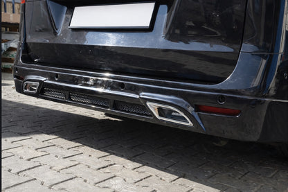 Rear bumper cover V2 (primed for painting) for Mercedes Vito/V-class W447 2014- - image 2