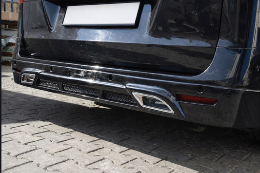 Rear bumper cover V2 (primed for painting) for Mercedes Vito/V-class W447 2014- - image 2