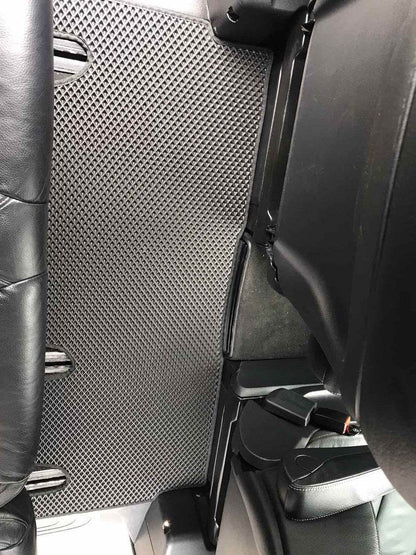 EVA V-class mats, ExtraLong 2 side (Pick-up only, full interior, Black) for Mercedes Vito / V-class W447 2014↗ year - Reelken Auto