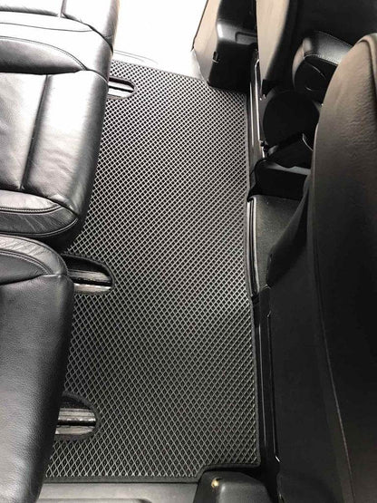 EVA V-class mats, ExtraLong 2 side (Pick-up only, full interior, Black) for Mercedes Vito / V-class W447 2014↗ year - Reelken Auto