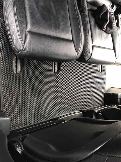 EVA V-class mats, ExtraLong 2 side (Pick-up only, full interior, Black) for Mercedes Vito / V-class W447 2014↗ year - Reelken Auto