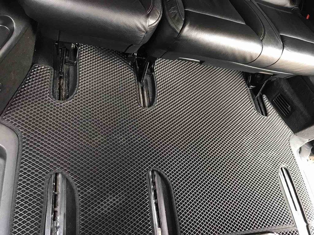 EVA V-class mats, ExtraLong 2 side (Pick-up only, full interior, Black) for Mercedes Vito / V-class W447 2014↗ year - Reelken Auto
