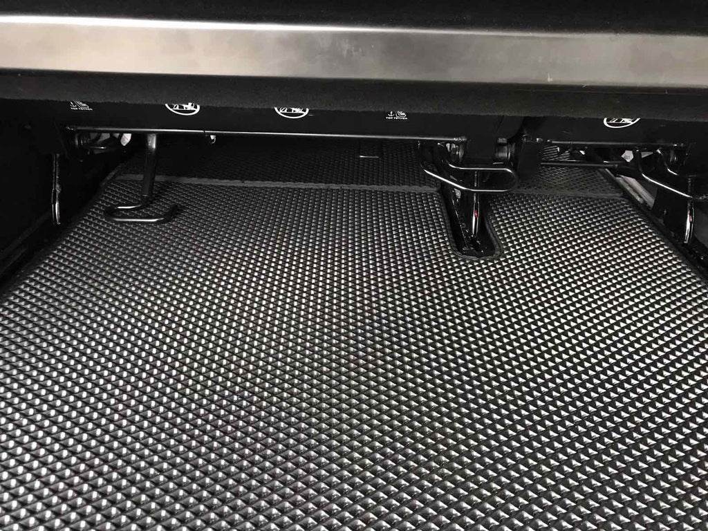 EVA V-class mats, ExtraLong 2 side (Pick-up only, full interior, Black) for Mercedes Vito / V-class W447 2014↗ year - Reelken Auto