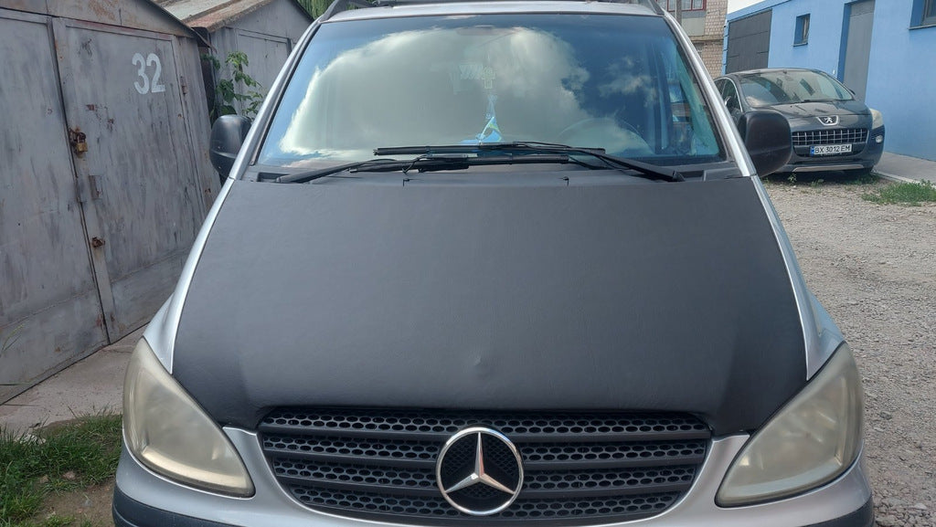Hood Cover (Leatherette) for Mercedes Vito W639 2004-2014 - image 4