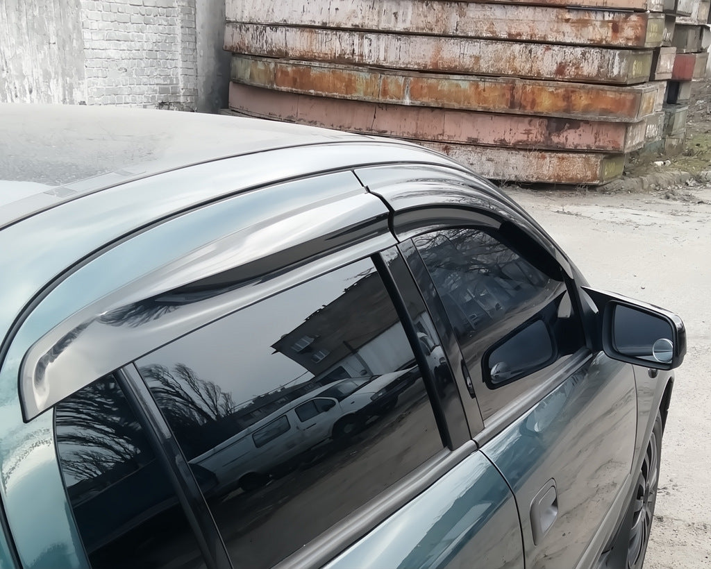 Window Deflectors SD/HB (4 pcs, Sunplex Sport) for Opel Astra G classic 1998-2012 - image 1